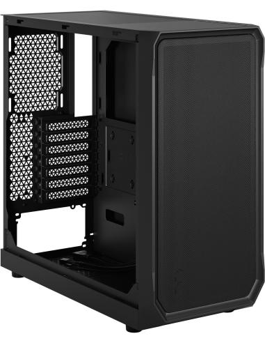 Fractal Design Focus 2 TG Midi Tower Cristal Templado USB 3.2 Negro