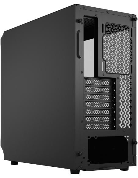 Fractal Design Focus 2 TG Midi Tower Cristal Templado USB 3.2 Negro