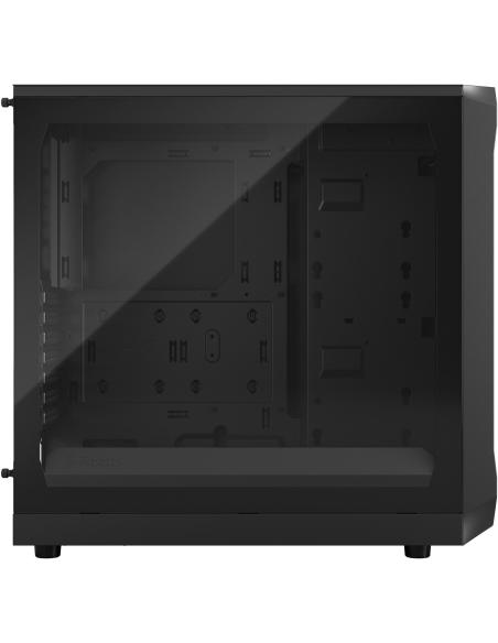 Fractal Design Focus 2 TG Midi Tower Cristal Templado USB 3.2 Negro