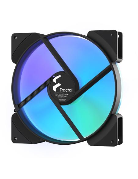 Fractal Design Prisma AL-18 PWM Doble Ventilador Suplementario 180mm Negro