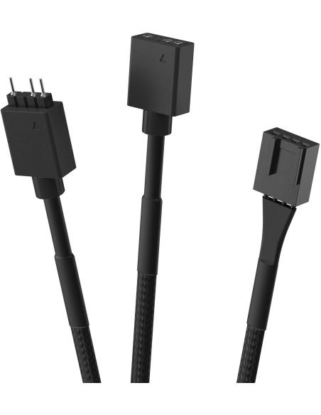 Fractal Design Prisma AL-18 PWM Doble Ventilador Suplementario 180mm Negro