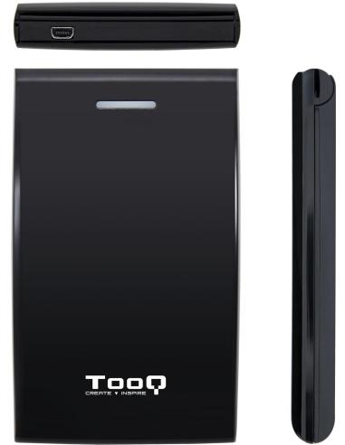 TooQ TQE-2526B Caja Externa 2.5" SATA3 a USB 3.2 Negro