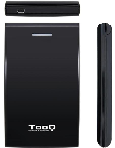 TooQ TQE-2526B Caja Externa 2.5" SATA3 a USB 3.2 Negro