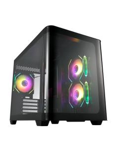 FSP S380 RGB Midi Tower Cristal Templado USB 3.2 Negra
