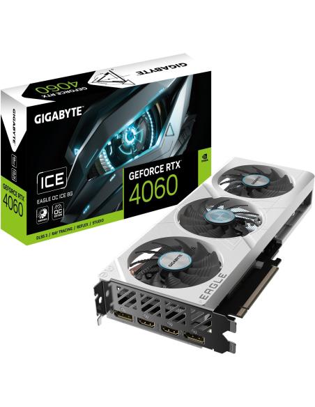 Gigabyte GeForce RTX 4060 EAGLE OC ICE 8GB GDDR6 DLSS3