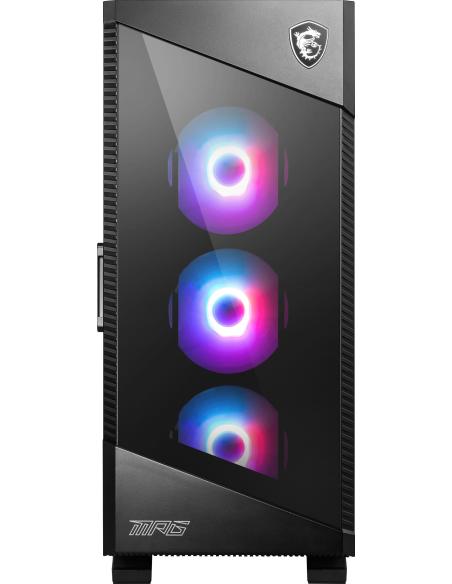 MSI MPG Velox 100R Cristal Templado USB 3.2 Negro