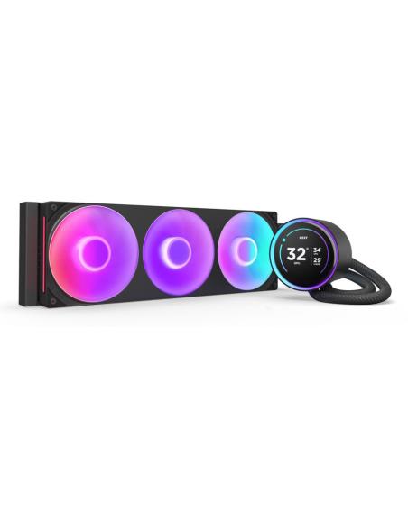 NZXT Kraken Elite 360 RGB Kit Refrigeración Líquida con Pantalla IPS 360mm Negro