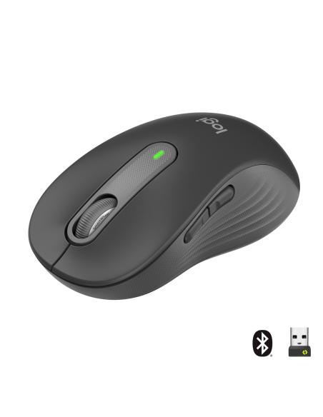 Logitech Signature M650 Ratón Óptico Inalámbrico 2000DPI Gris
