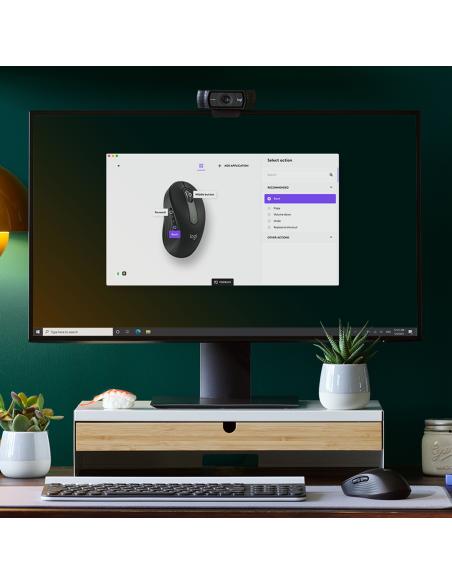 Logitech Signature M650 Ratón Óptico Inalámbrico 2000DPI Gris
