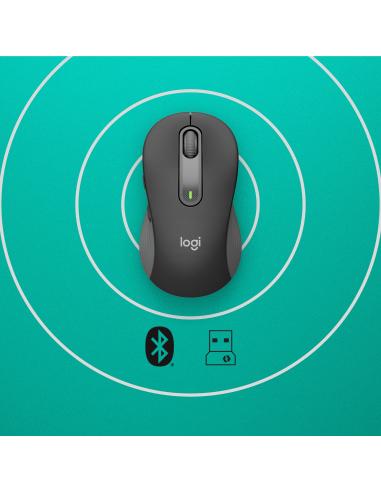 Logitech Signature M650 Ratón Óptico Inalámbrico 2000DPI Gris