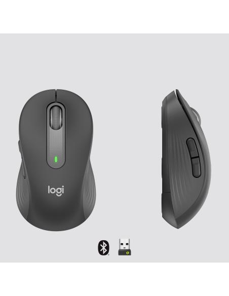 Logitech Signature M650 Ratón Óptico Inalámbrico 2000DPI Gris