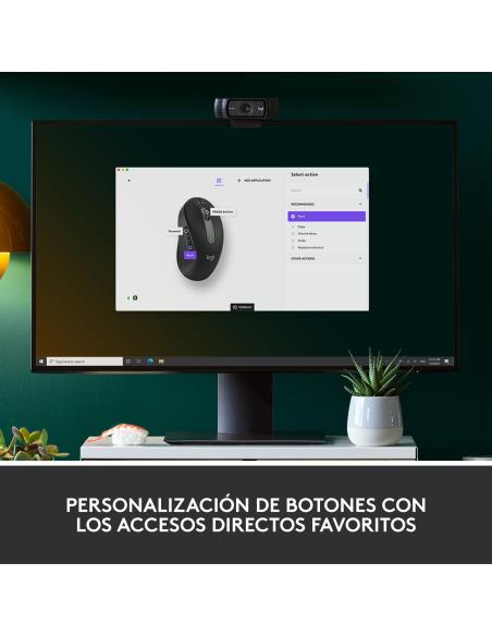 Logitech Signature M650 Ratón Óptico Inalámbrico 2000DPI Gris
