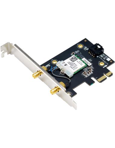 Asus PCE-BE6500 Adaptador PCle BE6500 WiFi 7 TriBanda con Bluetooth 5.4