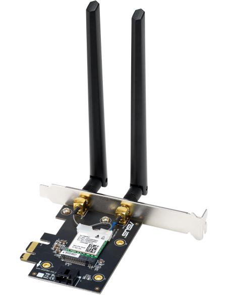 Asus PCE-BE6500 Adaptador PCle BE6500 WiFi 7 TriBanda con Bluetooth 5.4