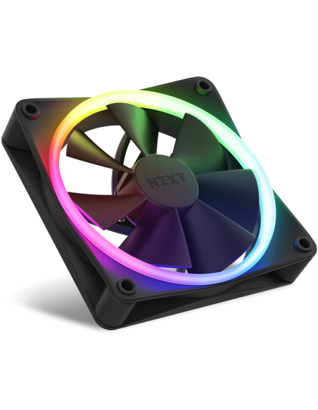 NZXT F120 RGB Triple Pack Ventilador Suplementario 120mm Negro