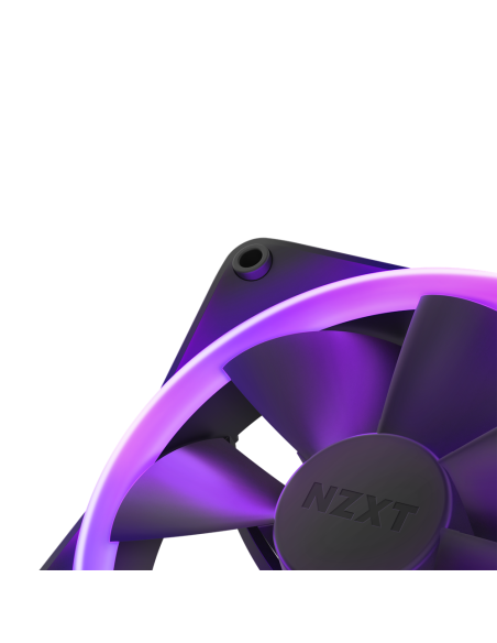 NZXT F120 RGB Triple Pack Ventilador Suplementario 120mm Negro