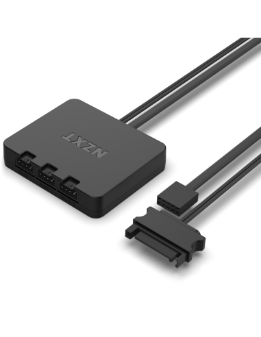 NZXT F120 RGB Triple Pack Ventilador Suplementario 120mm Negro