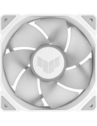 Asus TUF Gaming TR120 ARGB Reverse Fan Triple Pack Ventilador Suplementario 120mm Blanco