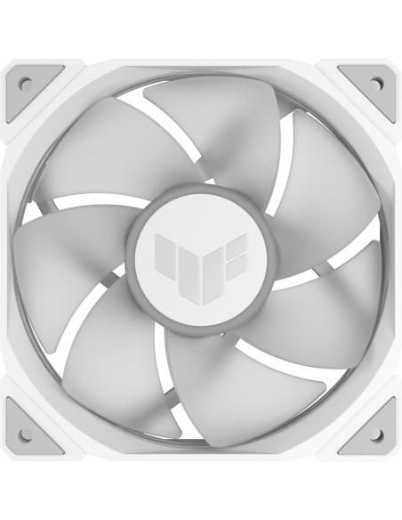 Asus TUF Gaming TR120 ARGB Reverse Fan Triple Pack Ventilador Suplementario 120mm Blanco