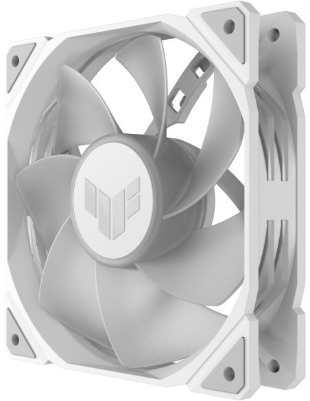 Asus TUF Gaming TR120 ARGB Reverse Fan Triple Pack Ventilador Suplementario 120mm Blanco