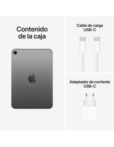 Apple iPad mini 2024 512GB WiFi + Cellular Gris Espacial