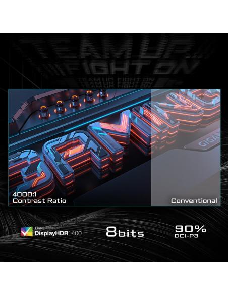 Gigabyte G34WQCP 34" LED VA UltraWide QHD 180Hz HDR 400 FreeSync Premium Curva