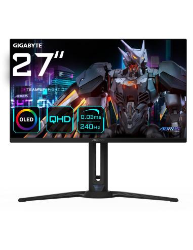 Gigabyte AORUS FO27Q2 27" QD-OLED QHD 240Hz 0.03ms HDR 400 FreeSync Premium