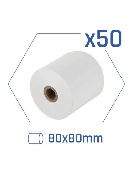 Iggual IGG319802 Caja de 50 Rollos 80x80x13 mm