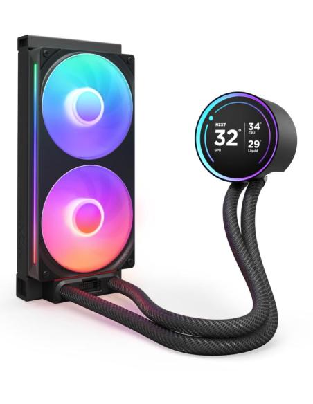 NZXT Kraken Elite 240 RGB Kit de Refrigeración Líquida 240mm Negro