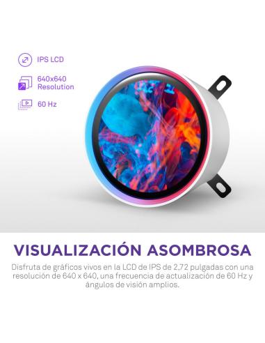 NZXT Kraken Elite 240 RGB Kit de Refrigeración Líquida 240mm Blanco