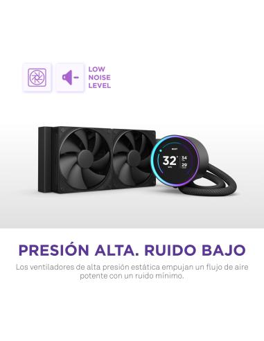 NZXT Kraken Elite 240 Kit de Refrigeración Líquida 240mm Negro