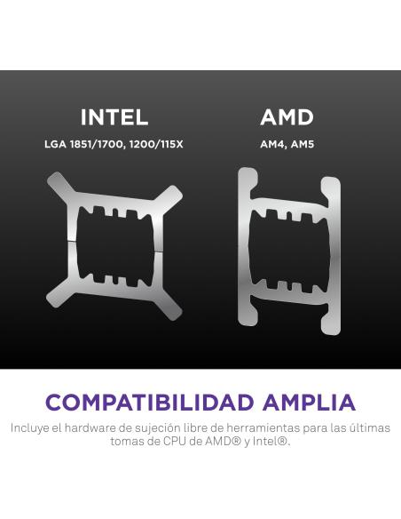 NZXT Kraken Elite 240 Kit de Refrigeración Líquida 240mm Negro