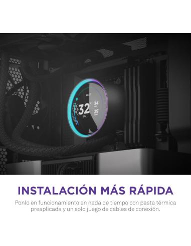 NZXT Kraken Elite 240 Kit de Refrigeración Líquida 240mm Negro