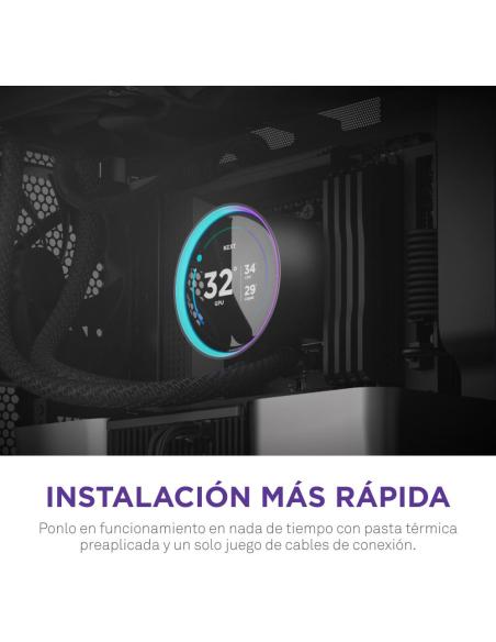 NZXT Kraken Elite 240 Kit de Refrigeración Líquida 240mm Negro