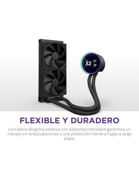 NZXT Kraken Elite 240 Kit de Refrigeración Líquida 240mm Negro