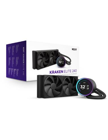 NZXT Kraken Elite 240 Kit de Refrigeración Líquida 240mm Negro