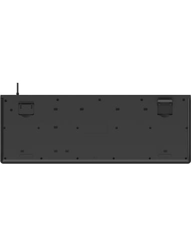 CoolBox COO-TEC04DNI Teclado USB con Lector de Tarjetas Inteligentes Negro