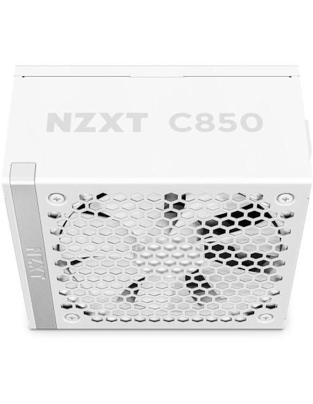 NZXT C850 Gold ATX 3.1 PCIe 5.1 850W 80 Plus Gold Modular Blanca