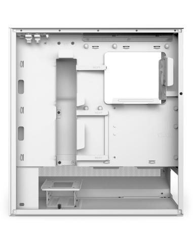NZXT H5 Flow 2024 Midi Tower E-ATX Cristal Templado USB-C Blanca