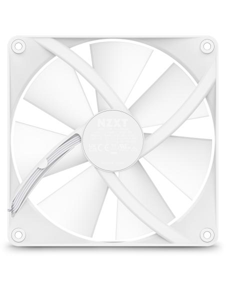NZXT F140 RGB Core Ventilador Suplementario 140mm Blanco