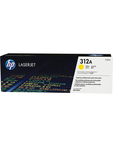 HP 312A Tóner Original Laserjet Amarillo