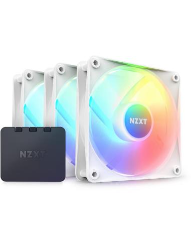 NZXT F120 Core RGB Triple Pack Ventilador Suplementario 120mm Blanco