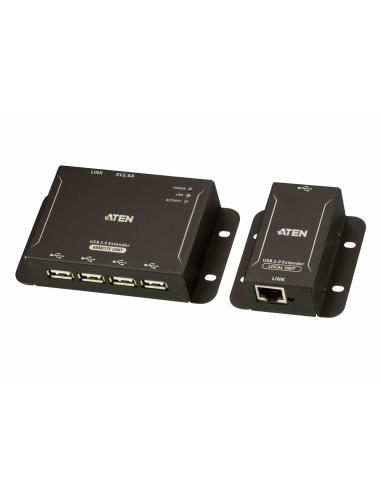 Aten UCE3250-AT-G Extensor USB por RJ-45 50M Negro