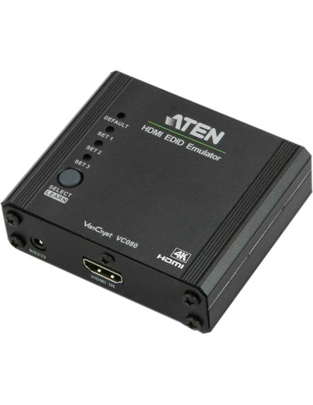 Aten VC080-AT Emulador EDID HDMI 4K UHD Negra