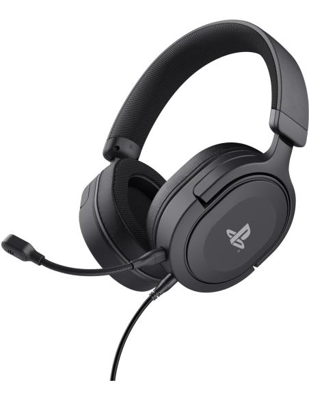 Trust GXT 498 Forta Auriculares Gaming Negros