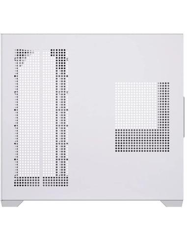 Hiditec CHA010057 Sky White Mid Tower Cristal Templado USB-C 3.2 Blanco