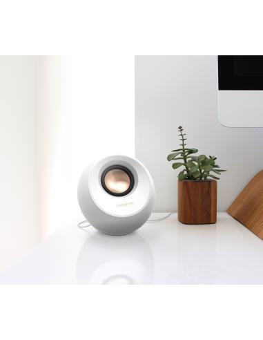 Creative Pebble V3 Altavoz Bluetooth Blanco