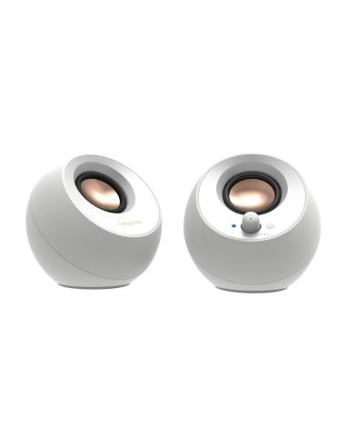 Creative Pebble V3 Altavoz Bluetooth Blanco