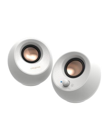 Creative Pebble V3 Altavoz Bluetooth Blanco