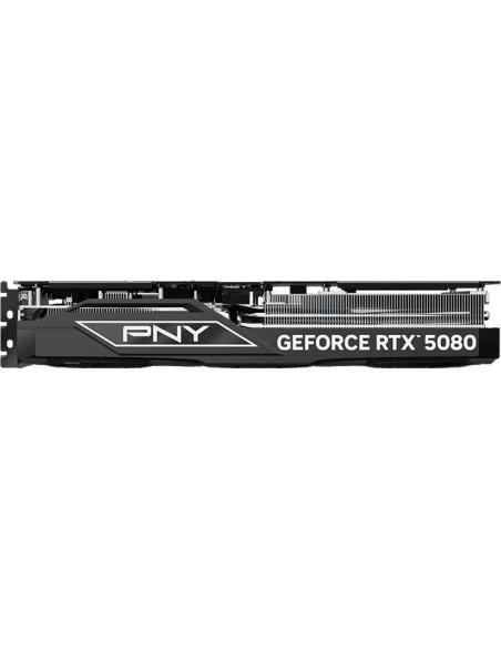 PNY GeForce RTX 5080 Overclocked Triple Fan 16GB GDDR7 Reflex 2 RTX AI DLSS4
